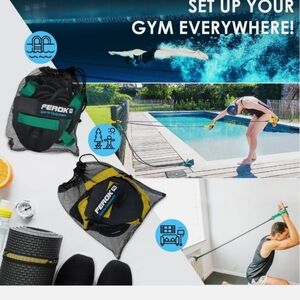 NWT Ferok Pro Swimming Resistance Bands